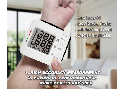 Wrist Blood Pressure Monitor: Convenient and Accurate Home Blood Pressure Monitoring